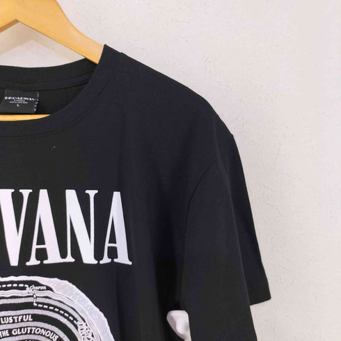 ブロードウェイ BROADWAY バンドプリント Tシャツ バンT メンズ import:L