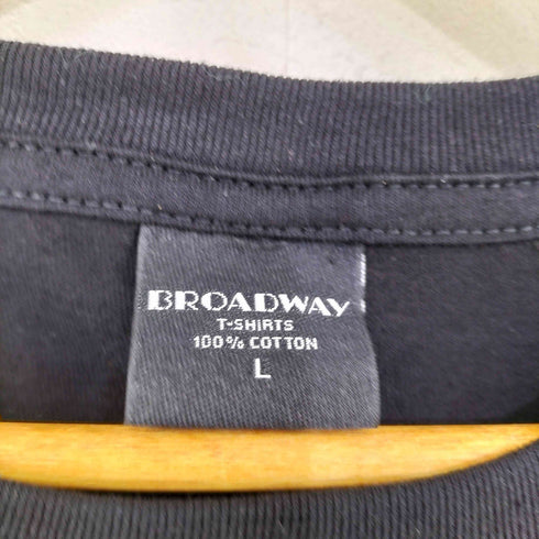 ブロードウェイ BROADWAY バンドプリント Tシャツ バンT メンズ import:L