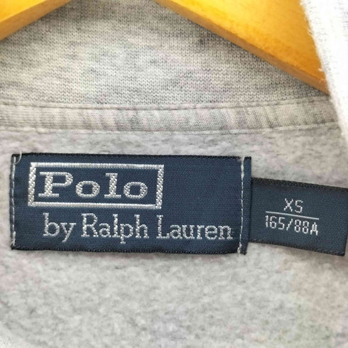 ポロバイラルフローレン Polo by RALPH LAUREN ポニー刺繍 ジップアップ スウェット トラック ジャケット メンズ import:XS
