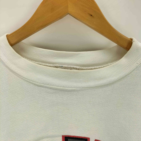 チャンピオン Champion 80s USA製 トリコタグ REVERSE WEAVE 三段プリントスウェットプルオーバー メンズ JPN:L