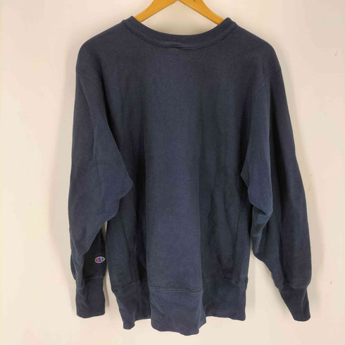チャンピオン Champion 90s USA製 REVERSE WEAVE カレッジ ラバープリントスウェットプルオーバー メンズ JPN:L