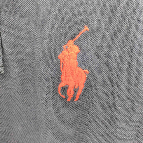 ポロラルフローレン POLO RALPH LAUREN CUSTOM SLIM FIT 星条旗 ポニー刺繍 ポロシャツ メンズ import:S