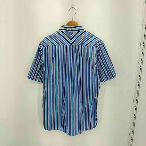 トミーヒルフィガー TOMMY HILFIGER ストライプ柄コットン半袖シャツ メンズ import:S