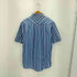トミーヒルフィガー TOMMY HILFIGER ストライプ柄コットン半袖シャツ メンズ import:S
