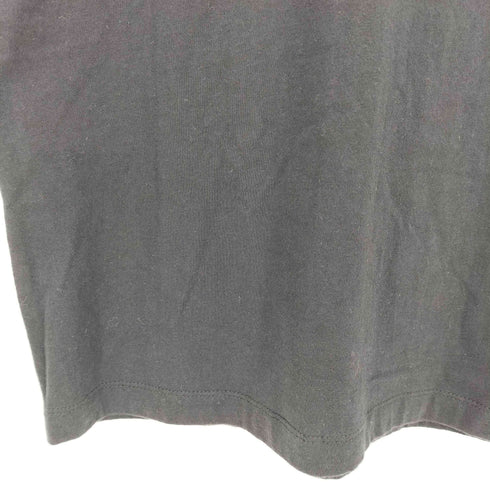 MERC LONDON フラッガーチェック切替 ロゴ刺繍 クルーネックTシャツ メンズ import:XS