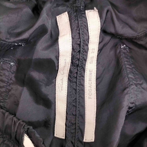 リックオウエンス RICK OWENS 22SS Fogachine ドローストリングスパンツ キュプラ メンズ 46