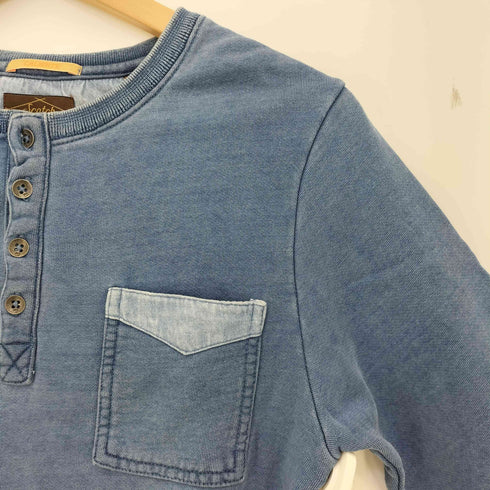 スコッチアンドソーダ SCOTCH&SODA コットン ポケット ヘンリーネックTシャツ メンズ import:S
