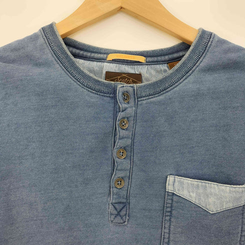 スコッチアンドソーダ SCOTCH&SODA コットン ポケット ヘンリーネックTシャツ メンズ import:S