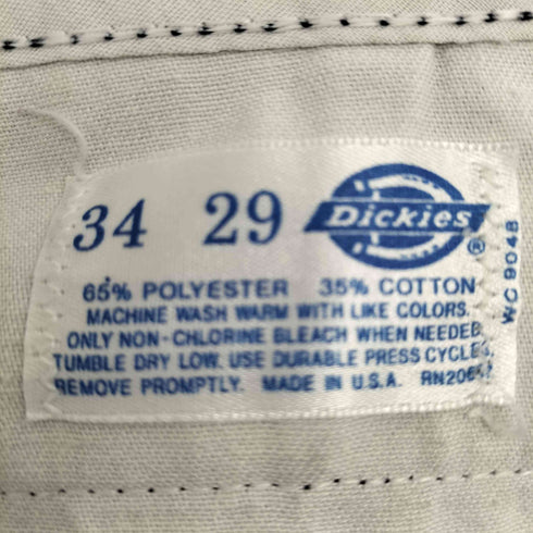 ディッキーズ Dickies USA製 青タグ ワークパンツ メンズ 34x29