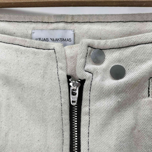 ベジャス VEJAS ORGANIC COTTON JEANS 裾ジップ 変形 メンズ 38