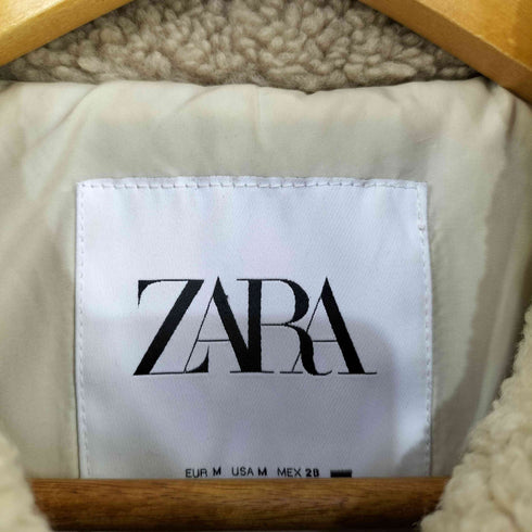 ザラ ZARA ボアジャケット レディース import:M