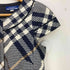 バーバリーブルーレーベル BURBERRY BLUE LABEL ノバチェック プリーツ ミニワンピース レディース JPN:36