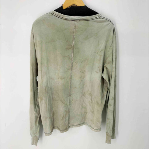 エコーズラッタ ECKHAUS LATTA ボックスシルエット タイダイ ロングスリーブTシャツ メンズ import:L