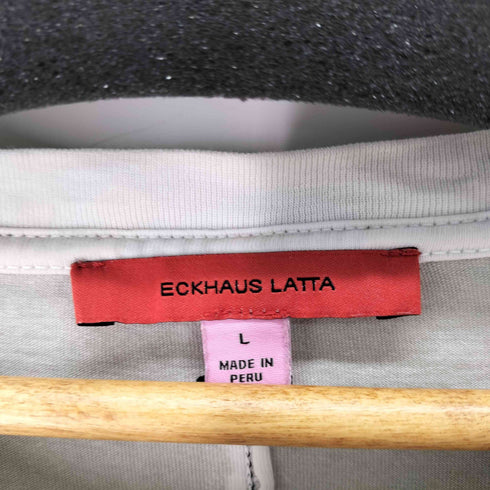 エコーズラッタ ECKHAUS LATTA ボックスシルエット タイダイ ロングスリーブTシャツ メンズ import:L