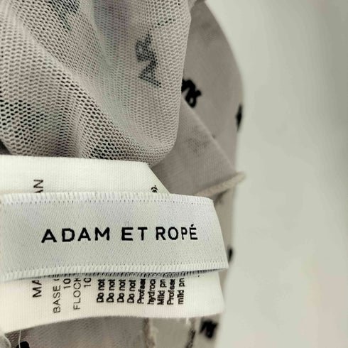 アダムエロペ Adam et Rope フロッキーロゴプリントロンT レディース FREE