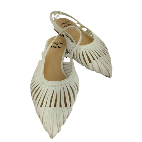 オデットエオディール Odette e Odile カットワークパンプス レディース JPN:23