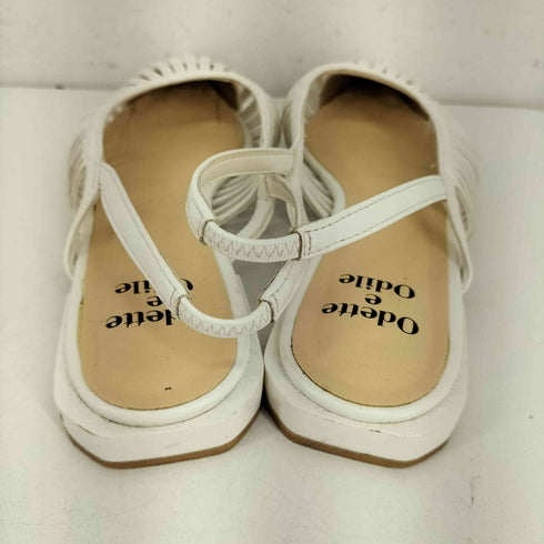 オデットエオディール Odette e Odile カットワークパンプス レディース JPN:23
