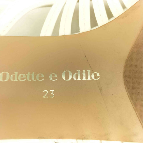 オデットエオディール Odette e Odile カットワークパンプス レディース JPN:23