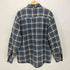 ラングラー Wrangler 00S 裏ボア 中綿 ネルシャツ メンズ import:L