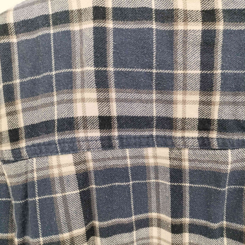 ラングラー Wrangler 00S 裏ボア 中綿 ネルシャツ メンズ import:L
