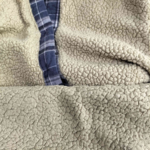 ラングラー Wrangler 00S 裏ボア 中綿 ネルシャツ メンズ import:L