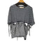 Joone Joonam Half-Seven Tied Shirt マルチボーダー ドッキングカットソー メンズ JPN:S