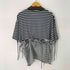 Joone Joonam Half-Seven Tied Shirt マルチボーダー ドッキングカットソー メンズ JPN:S