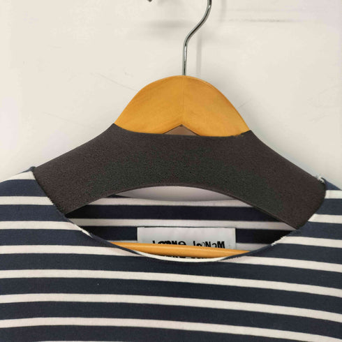 Joone Joonam Half-Seven Tied Shirt マルチボーダー ドッキングカットソー メンズ JPN:S