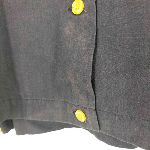 ヒルトン HILTON 80s USA製 フロント刺繍 ボーリングシャツ メンズ US:44