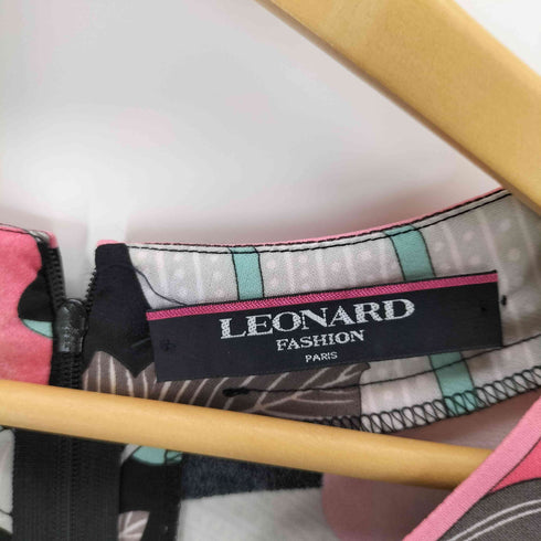 レオナール LEONARD Vネック L/Sブラウス レディース JPN:L