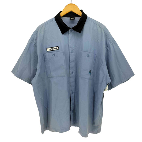 サンタクルズ SANTA CRUZ 別注ビッグシルエットクレリックワークシャツ メンズ JPN:L