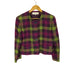 ニナリッチ NINA RICCI ノーカラーチェックジャケット レディース 11