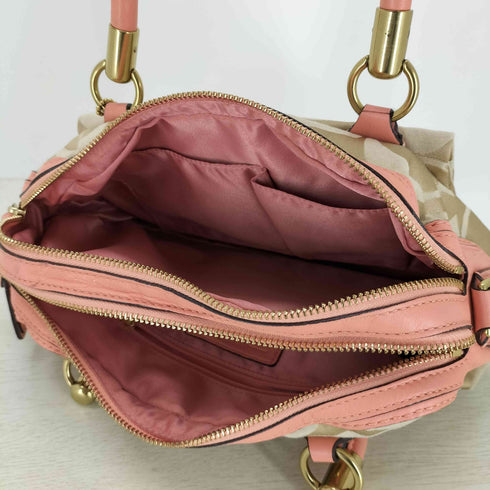 コーチ COACH シグネチャー総柄ハンドバッグ レディース