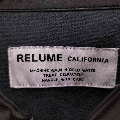 ジャーナルスタンダードレリューム JOURNAL STANDARD relume 合皮 レザージャケット メンズ JPN:M