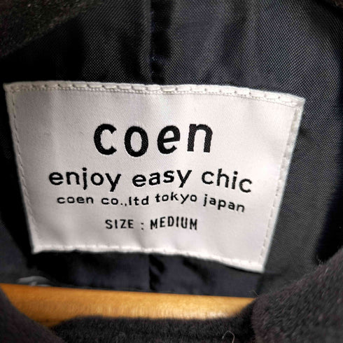 コーエン coen カシミヤブレンドダッフルコート レディース JPN:M
