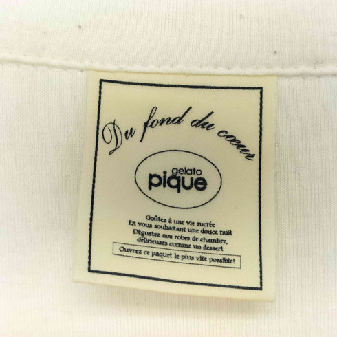 ジェラートピケ gelato pique スイーツ3柄シャツ レディース ONE SIZE