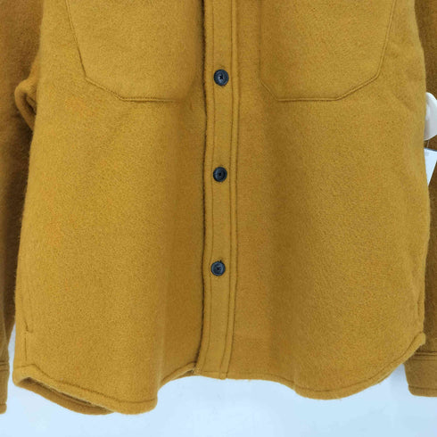 ザラ ZARA オーバーサイズドウールシャツジャケット メンズ S-M