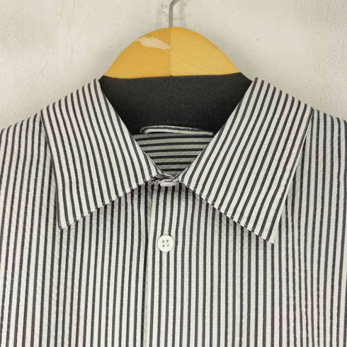 ザラ ZARA ストライプ S/S シャツ メンズ import:L