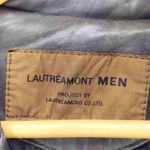 ロートレアモン LAUTREAMONT 2B シープレザー シングル テーラード ジャケット メンズ import:M