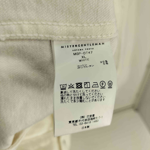 ミスタージェントルマン MR.GENTLEMAN 3RD TYPE DENIM JACKET 3rd型 デニム ジャケット メンズ JPN:XL