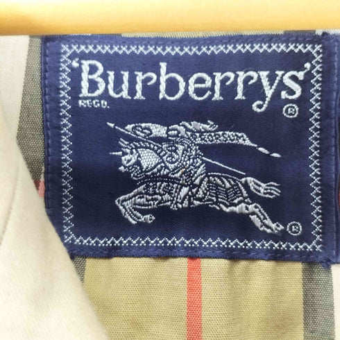 バーバリーズ BURBERRYS 90s 裏地ノバチェック ロング ステンカラーコート メンズ 42LONG