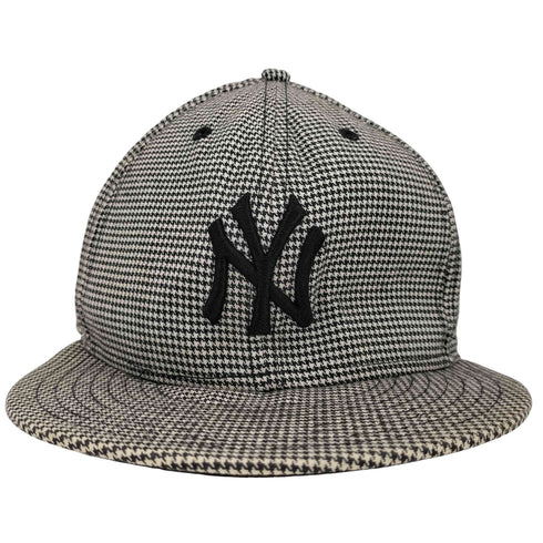 ニューエラ NEW ERA 59FIFTY ロゴ刺繍 千鳥格子6パネルキャップ メンズ 7 3/8