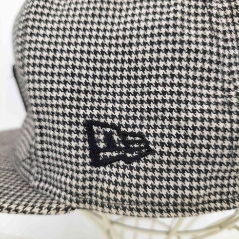 ニューエラ NEW ERA 59FIFTY ロゴ刺繍 千鳥格子6パネルキャップ メンズ 7 3/8