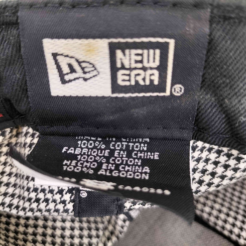 ニューエラ NEW ERA 59FIFTY ロゴ刺繍 千鳥格子6パネルキャップ メンズ 7 3/8