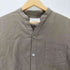アーバンリサーチドアーズ URBAN RESEARCH DOORS Cotton Linen Voile Skipper Shirts リネン混 ノーカラー コットン L/S シャツ メンズ 38