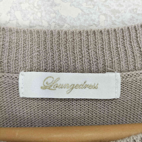 ラウンジドレス Loungedress ジャガードフレンチニットV レディース FREE