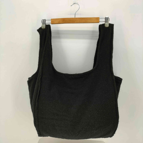 ブラックコムデギャルソン BLACK COMME des GARCONS 23AW 縮絨 wool tote bag ウール トートバッグ メンズ