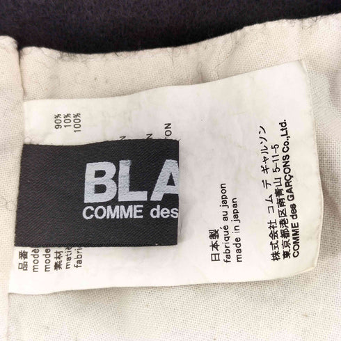 ブラックコムデギャルソン BLACK COMME des GARCONS 23AW 縮絨 wool tote bag ウール トートバッグ メンズ