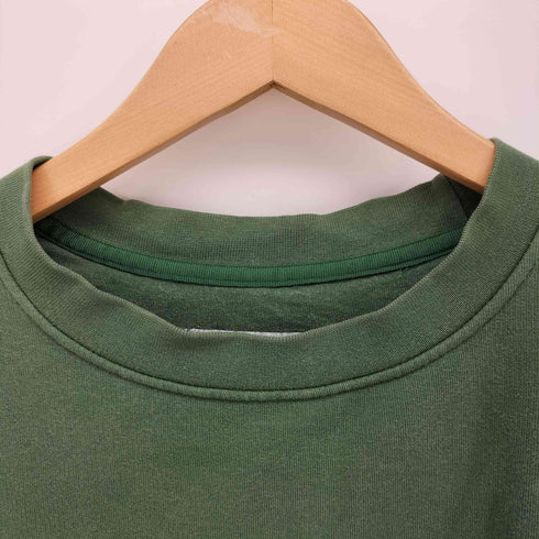 ナイキ NIKE 00s グレータグ スウッシュ 刺繍 クルーネック プルオーバー スウェット メンズ import:L