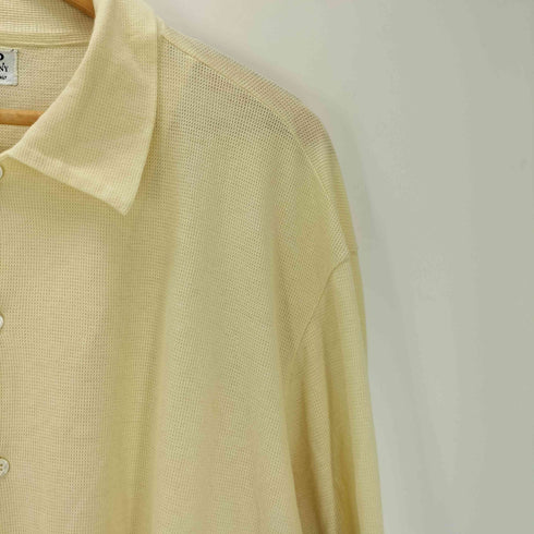 シーピーカンパニー C.P.COMPANY 90S 97SS archives Romeo Gigli ロメオ・ジリ期 ワッフル L/S ポロ シャツ メンズ